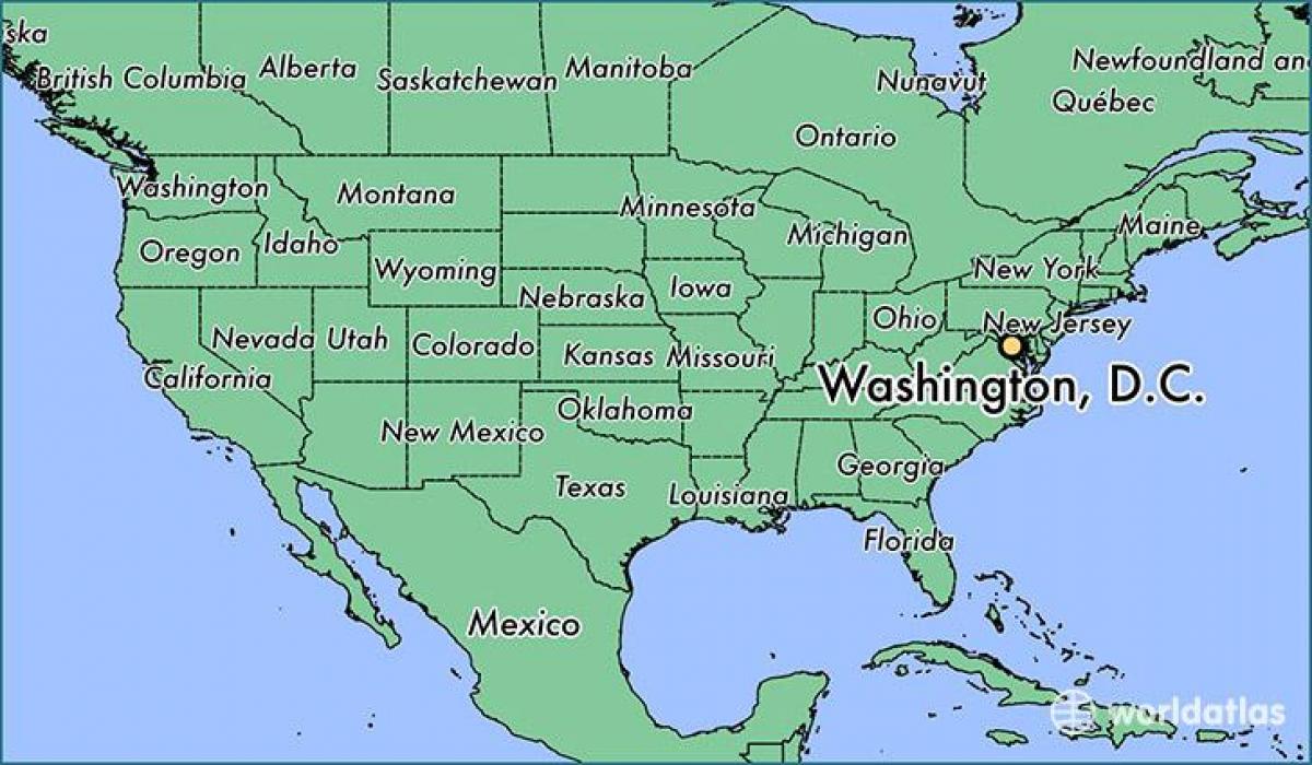 DC карту ЗША