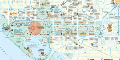 Карту Белы дом на Капіталійскім пагорку