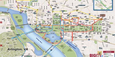 Вялікая шына DC карце