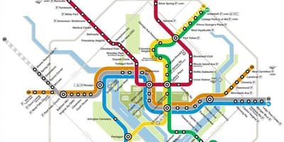 Метро DC карце 2015