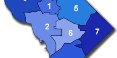 Вашынгтон паркоўка ДЦ карце